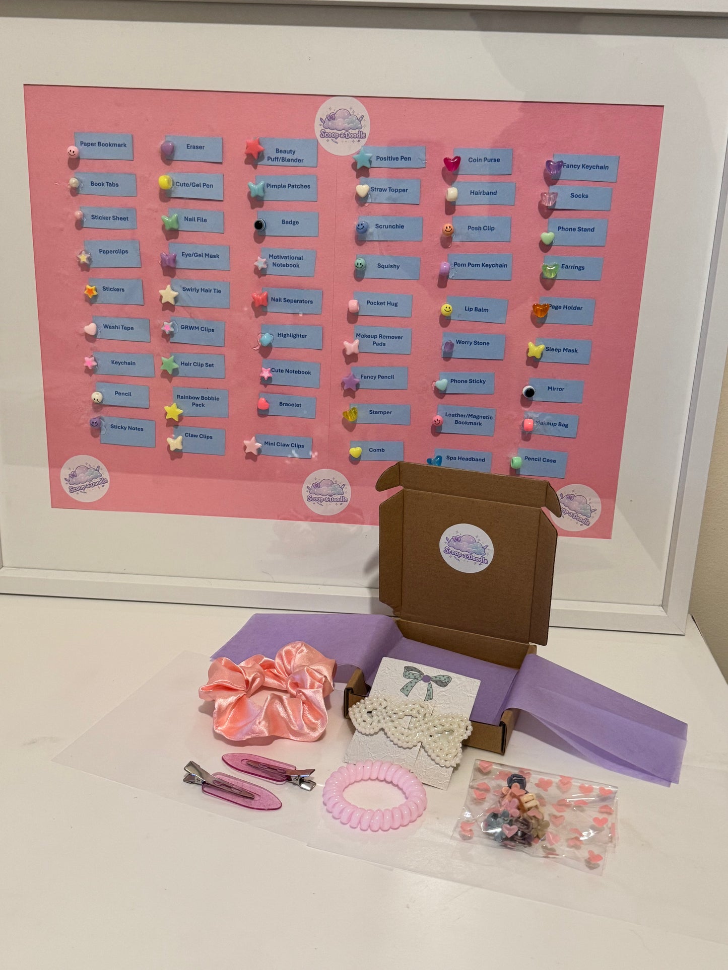 7 Piece Hair Accessory Bundle
