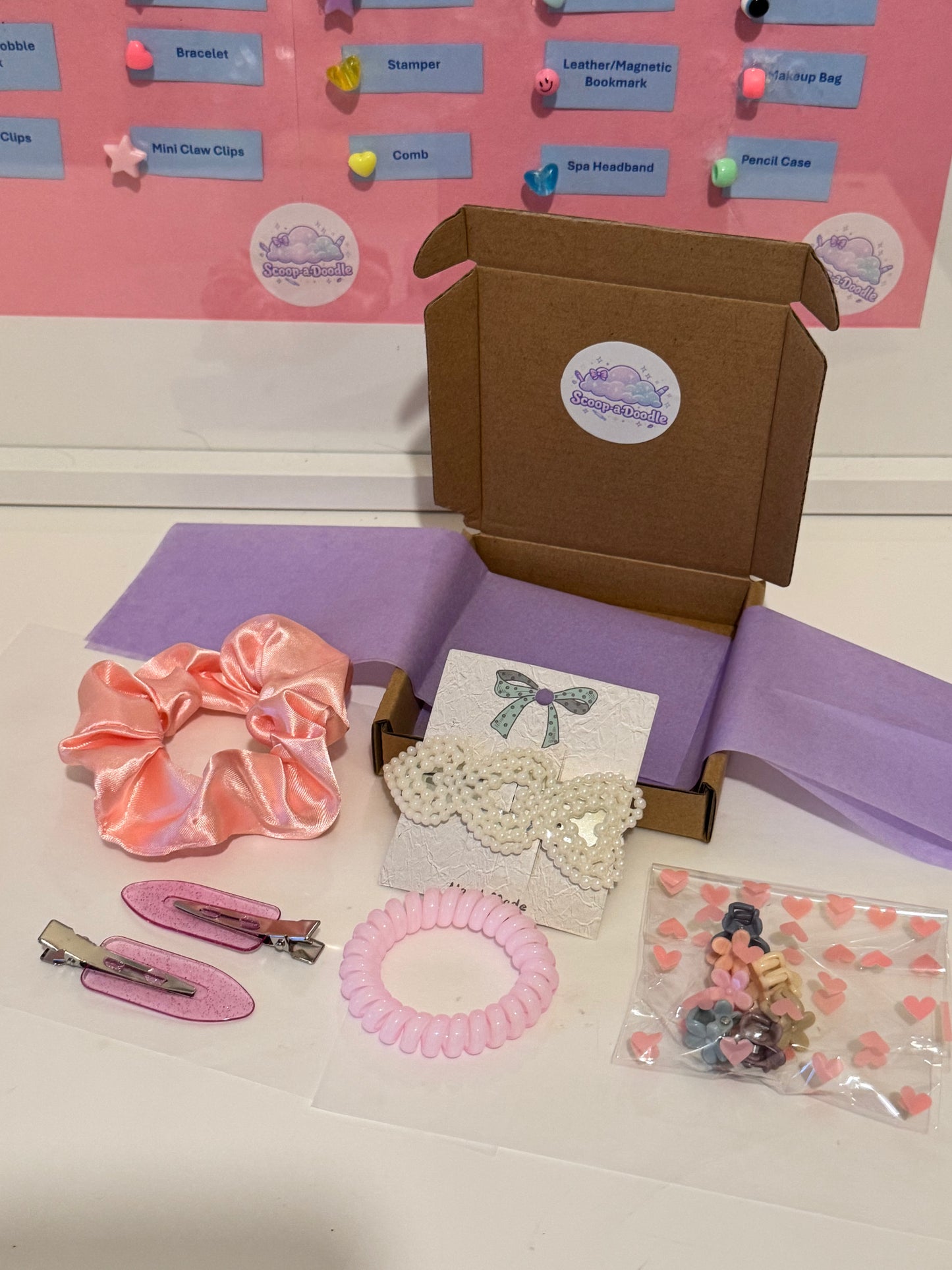 7 Piece Hair Accessory Bundle